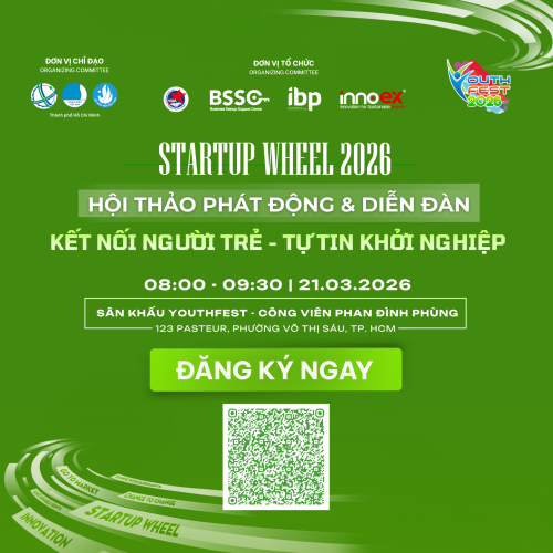 Hội thảo Phát động Startup Wheel 2026 & Diễn đàn "Kết nối người trẻ - Tự tin khởi nghiệp"